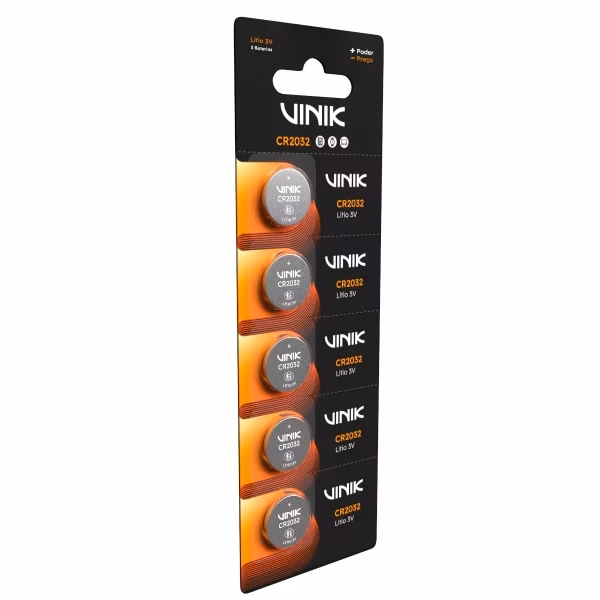 Bateria De Litio Cr2032 C/5 3V - Vb32B5 - Imagem 2