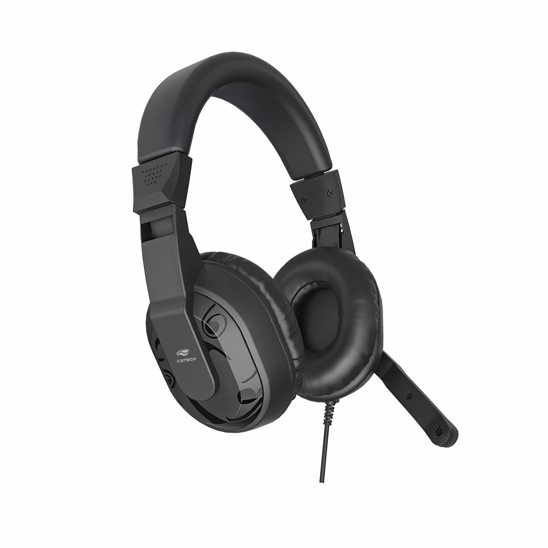 Fone com Microfone USB PH-300BK C3Tech - Imagem 6