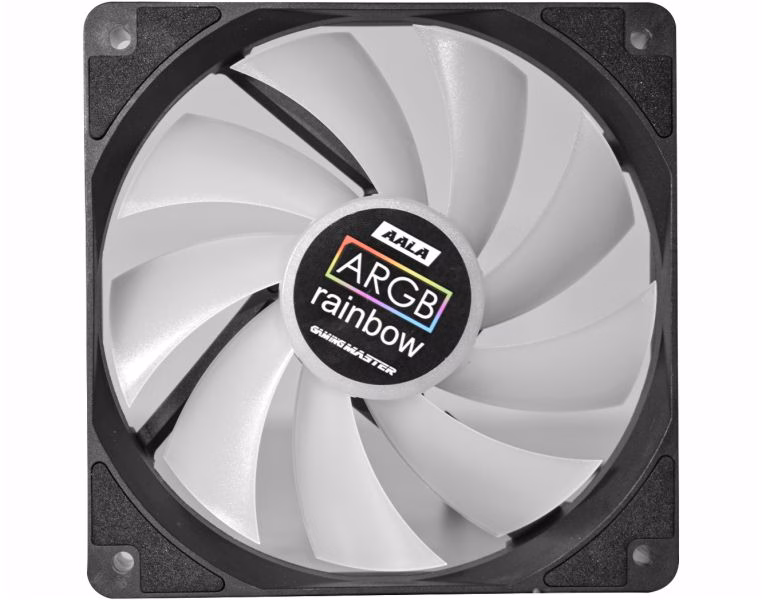 Kit Fan Cooler K-Mex 120M 3pç ARGB AALA - Imagem 2