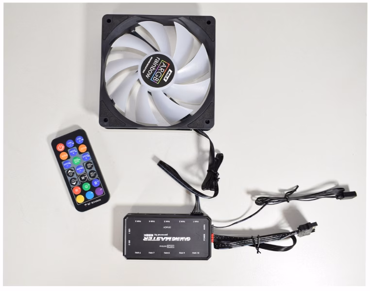 Kit Fan Cooler K-Mex 120M 3pç ARGB AALA - Imagem 7
