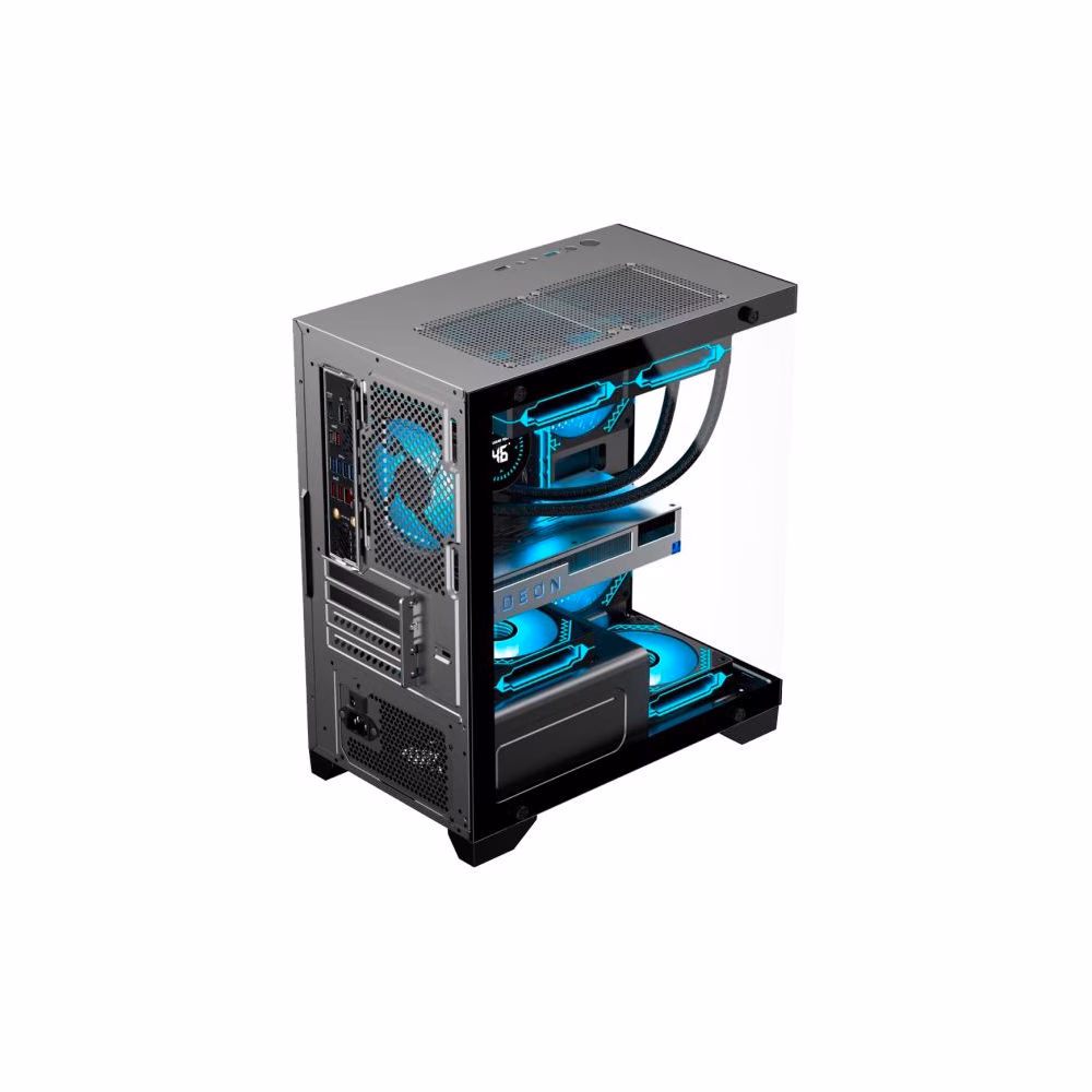 Gabinete Aquário K-Mex Poseidon II, Micro ATX, Sem Fan, Sem Fonte - CG-01F9 - Imagem 5