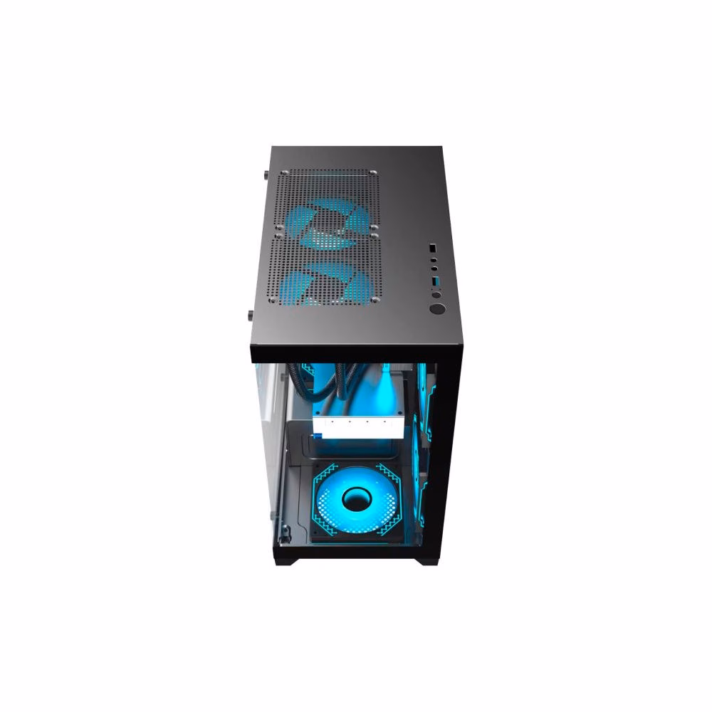 Gabinete Aquário K-Mex Poseidon II, Micro ATX, Sem Fan, Sem Fonte - CG-01F9 - Imagem 9