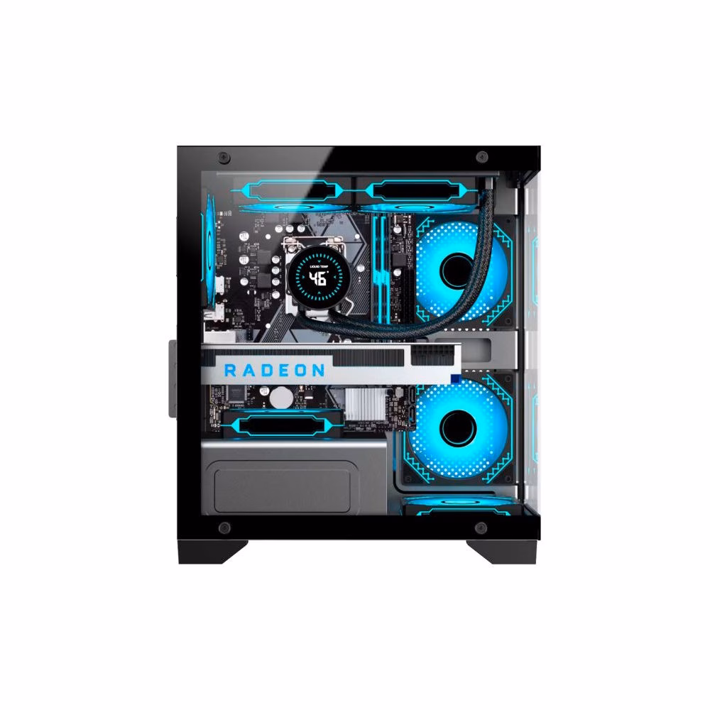 Gabinete Aquário K-Mex Poseidon II, Micro ATX, Sem Fan, Sem Fonte - CG-01F9 - Imagem 11