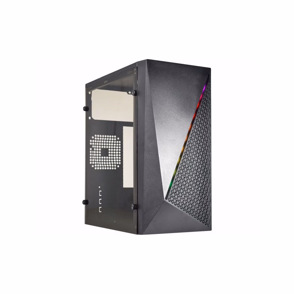Gabinete Gamer K-Mex Micro ATX, Sem Fonte, Sem Fan - CG-15NX