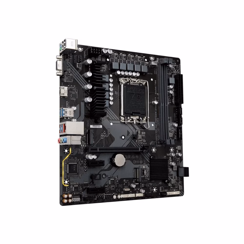 Placa Mãe Gigabyte B760M D2H DDR4, Chipset B760, Intel LGA 1700, M-ATX, DDR4 - Imagem 2