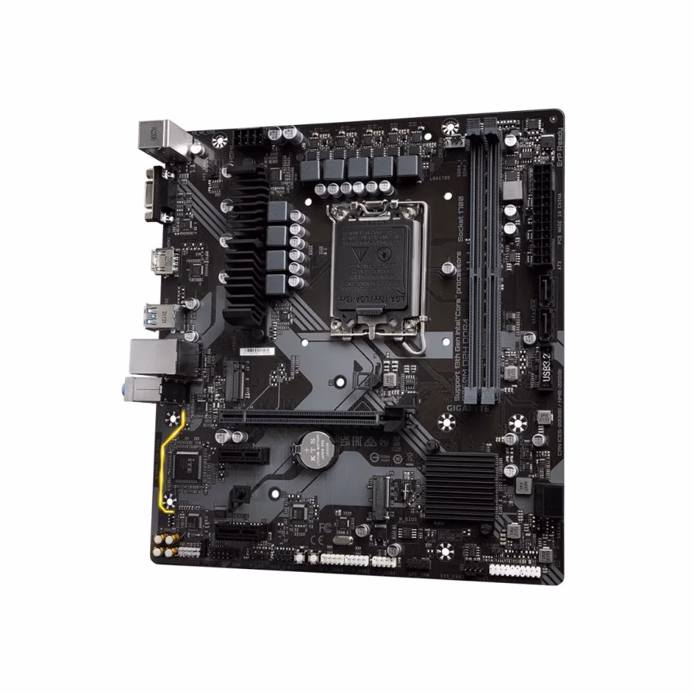 Placa Mãe Gigabyte B760M D2H DDR4, Chipset B760, Intel LGA 1700, M-ATX, DDR4 - Imagem 3