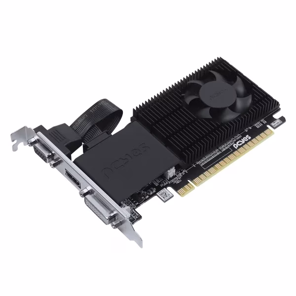 Gpu Nvidia Geforce Gt 710 2Gb Ddr3 64Bits Projeto Edge Lp Pcyes Ppet7102Gblp - Imagem 6