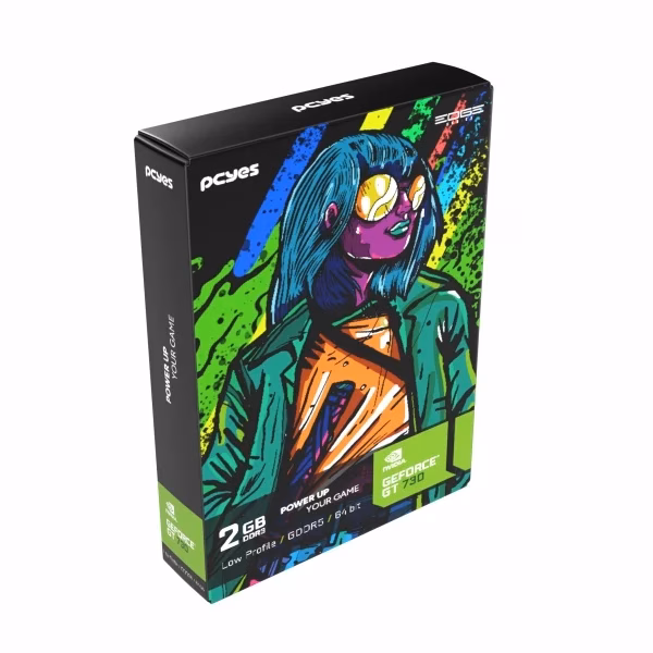 Gpu Nvidia Geforce Gt 710 2Gb Ddr3 64Bits Projeto Edge Lp Pcyes Ppet7102Gblp - Imagem 5