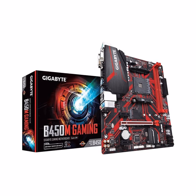 MOTHER BOARD GIGABYTE AM4 B450M GAMING DDR4