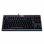 Teclado Mecânico Redragon Gamer Dark Avenger Rainbow K568R Brown, Switch Marron Preto