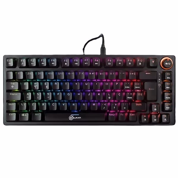 Teclado Mecanico Kalkan Blaze Pro RGB Preto