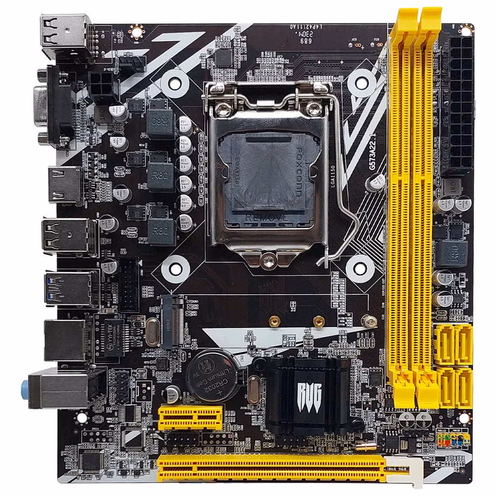 Placa Mãe Revenger G-H81/M, Intel 4ª Geração, DDR3, M.2 NVME, Rede Gigabit, Micro ATX, LGA 1150 - Imagem 4