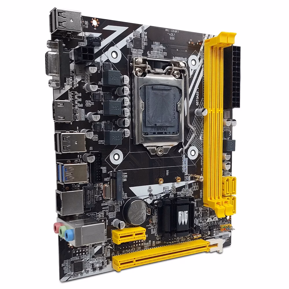 Placa Mãe Revenger G-H81/M, Intel 4ª Geração, DDR3, M.2 NVME, Rede Gigabit, Micro ATX, LGA 1150 - Imagem 2