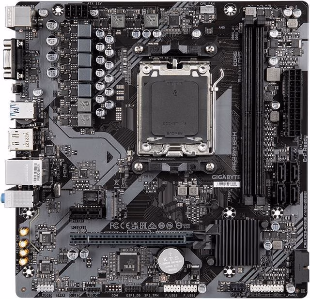 MOTHER BOARD GIGABYTE AMD A620M S2H 1.2 DDR5 AM5