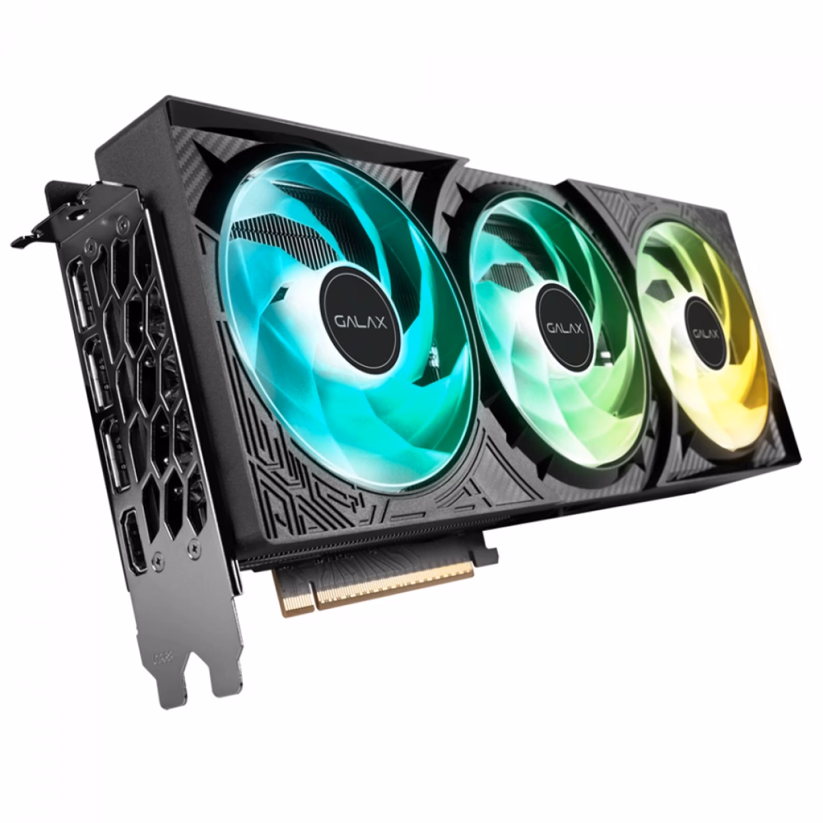 Placa de Vídeo Galax NVIDIA GeForce RTX 5080 1-Click OC, 16GB, GDDR7, ARGB, DLSS, Ray Tracing, 58NZN6MDBBOC - Imagem 3