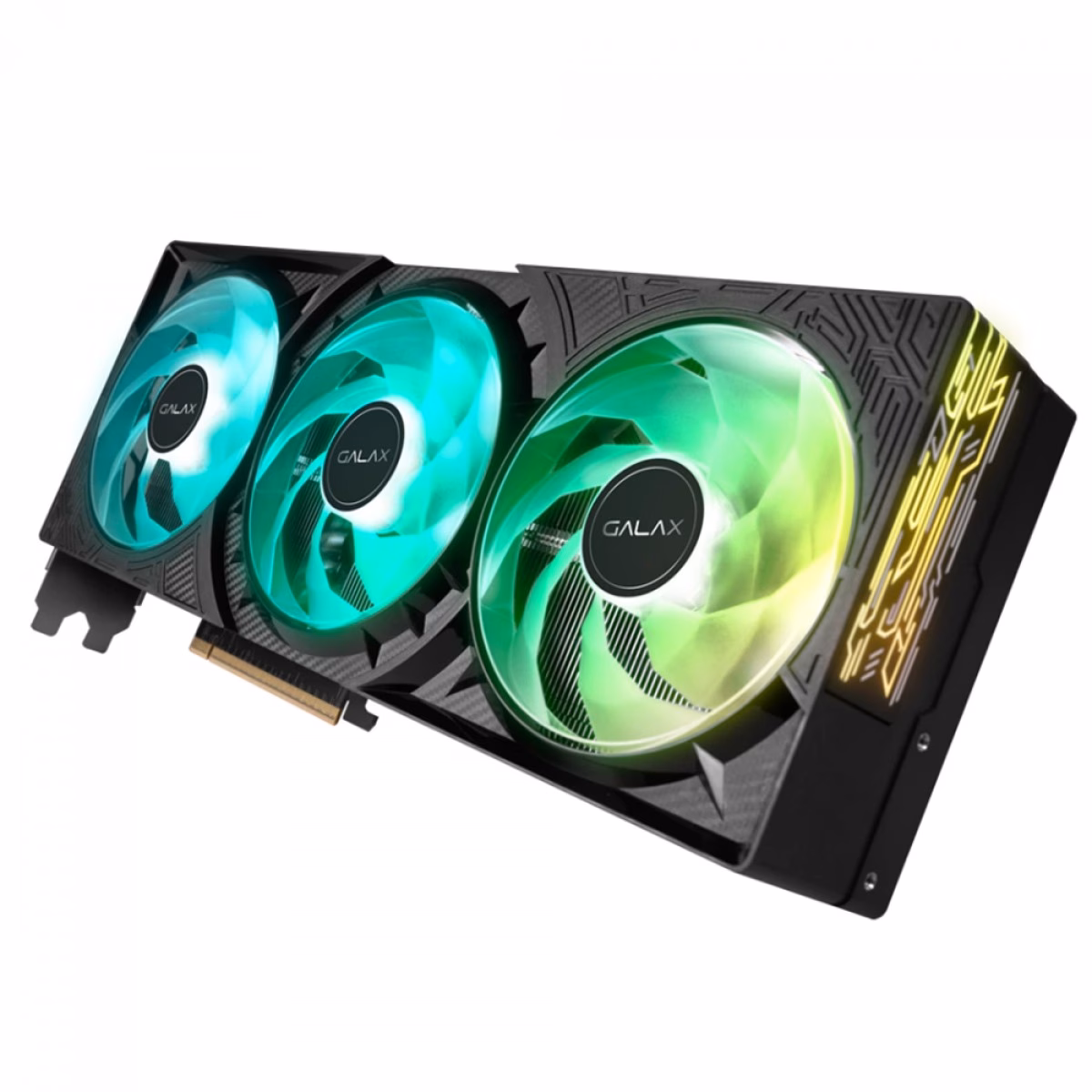 Placa de Vídeo Galax NVIDIA GeForce RTX 5080 1-Click OC, 16GB, GDDR7, ARGB, DLSS, Ray Tracing, 58NZN6MDBBOC - Imagem 4
