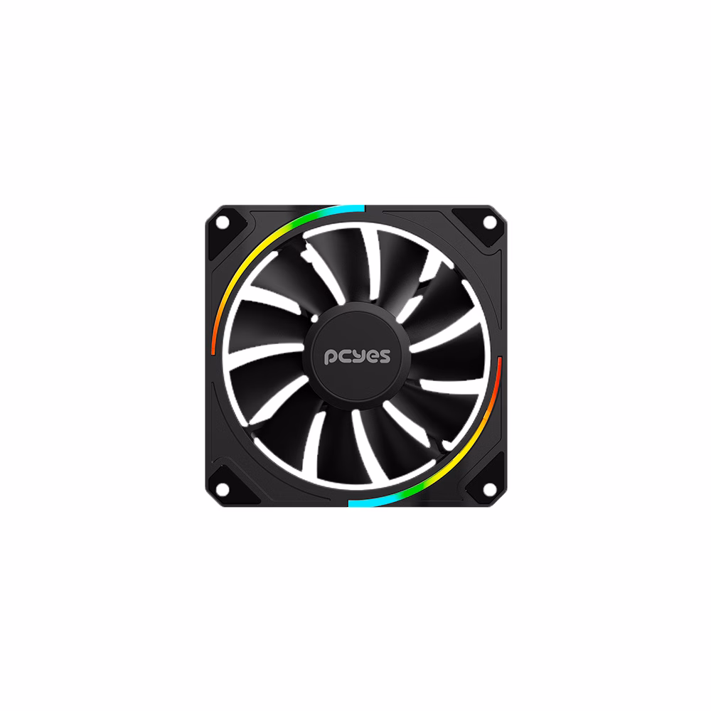 Cooler Fan PCYes Sangue Frio 3 120MM ARGB Black Vulcan - ARGBSF3BR