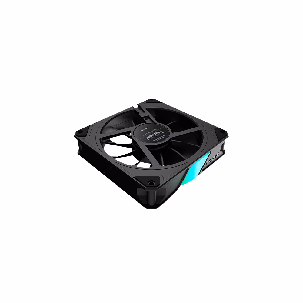 Cooler Fan PCYes Sangue Frio 3 120MM ARGB Black Vulcan - ARGBSF3BR - Imagem 5