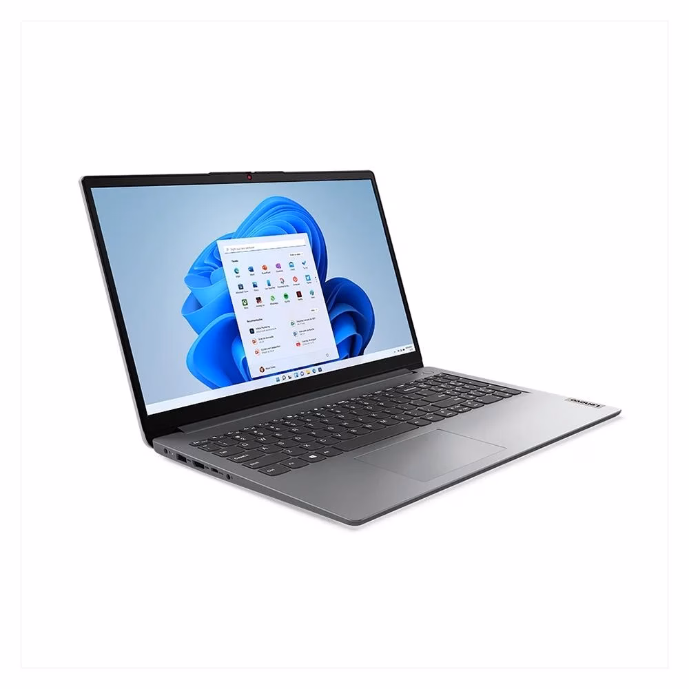 Notebook Lenovo IdeaPad 1i Intel Core i5-1235U, 8GB RAM, SSD 512GB, 15.6" HD, Win 11 Home, Cinza - 82VY000QBR - Imagem 3
