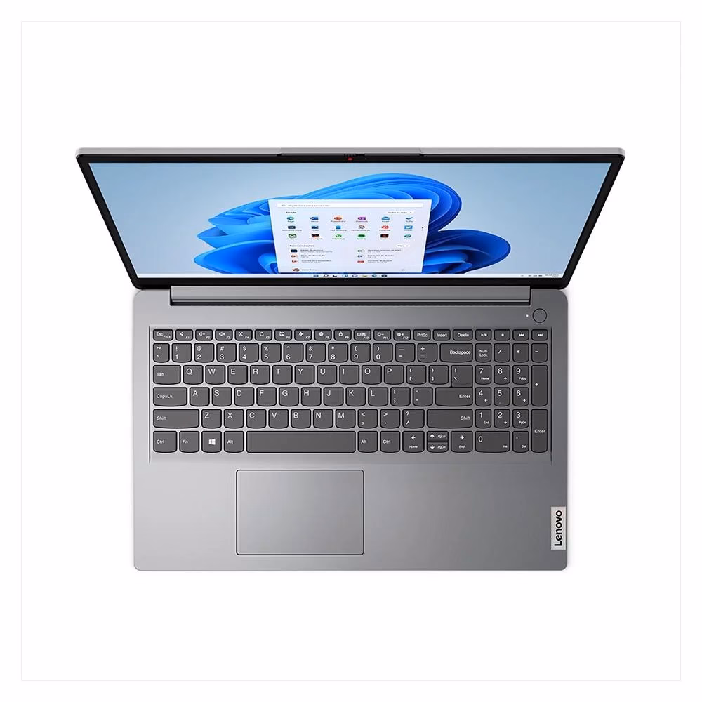 Notebook Lenovo IdeaPad 1i Intel Core i5-1235U, 8GB RAM, SSD 512GB, 15.6" HD, Win 11 Home, Cinza - 82VY000QBR - Imagem 5