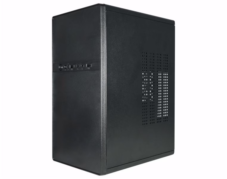 Gabinete K-mex CM-0368 Preto Sem Fonte Micro ATX – Estrutura de Aço, Compacto e Resistente - Imagem 2