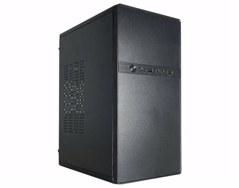 Gabinete K-mex CM-0368 Preto Sem Fonte Micro ATX – Estrutura de Aço, Compacto e Resistente