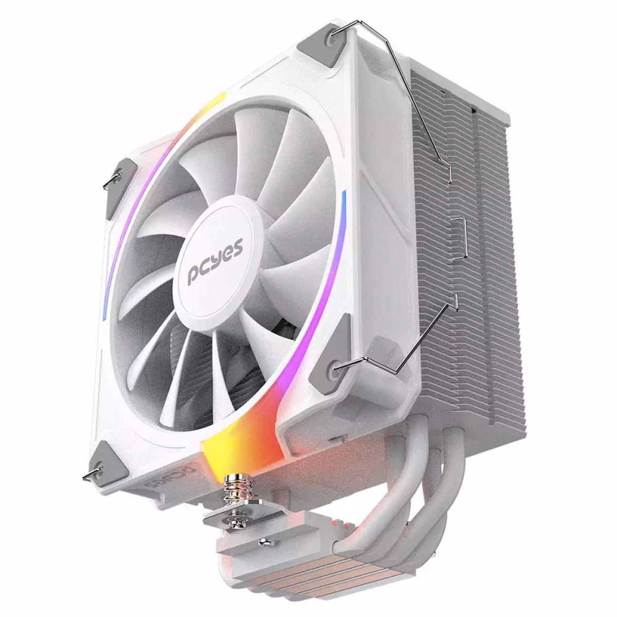Cooler para processador Pcyes Frost Pulse White Ghost ARGB 120 mm (modelo PEFPARGBWG) - Imagem 2