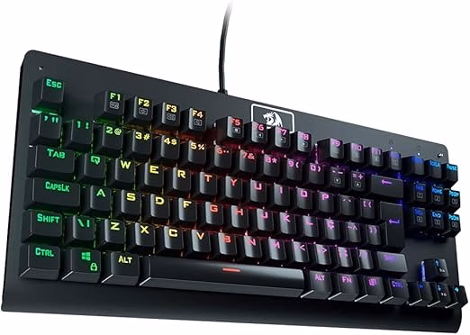 Teclado Mecânico Gamer Redragon Dark Avenger Rainbow ABNT2 (Switch Outemu)
