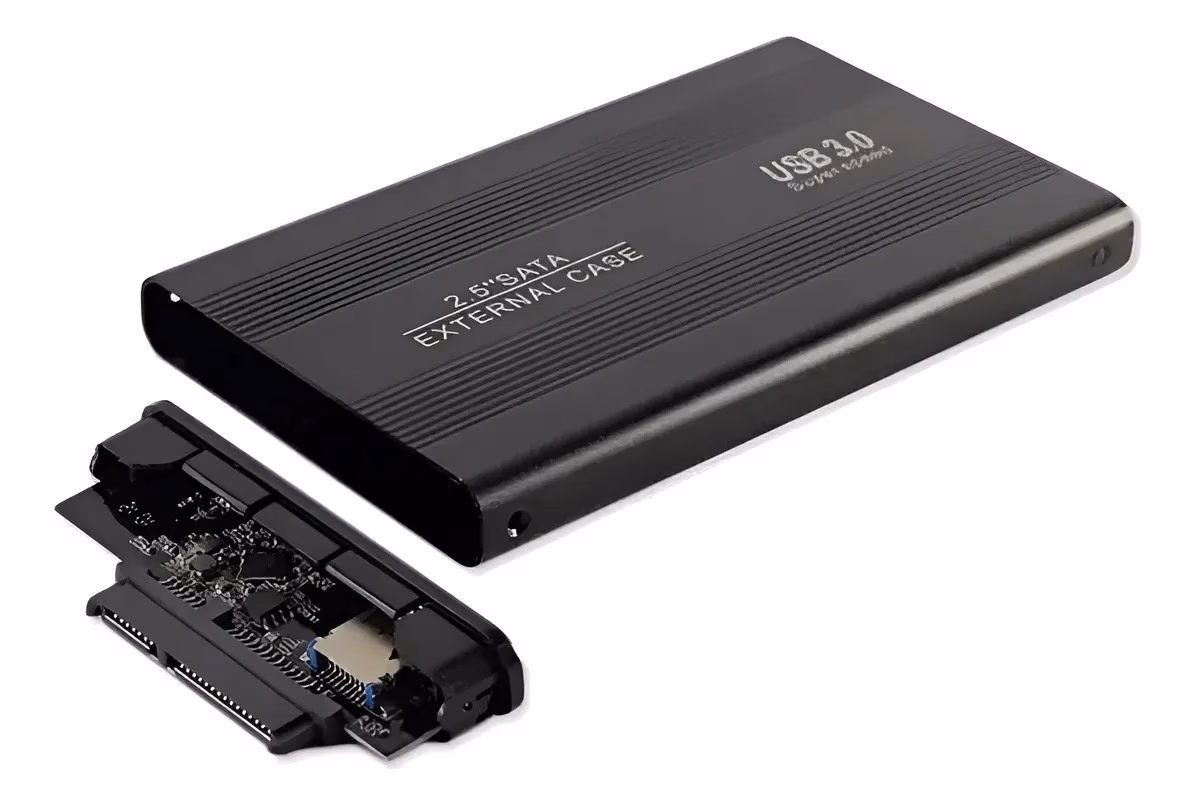Case Para Hd 2.5 Usb 3.0 SATA Preto 00721 Preto