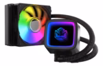 Water Cooler Pcyes Tundra Black Vulcan Argb 120mm - WCTBK120 Preto