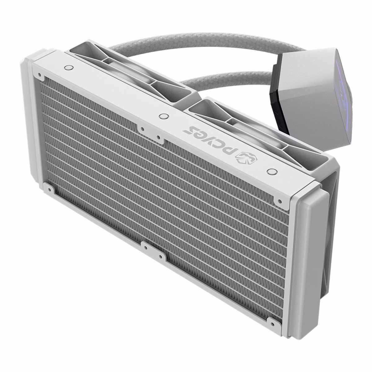 Water Cooler PCYES Tundra White Ghost, ARGB, 240mm, Branco, WCTWG240 - Imagem 4