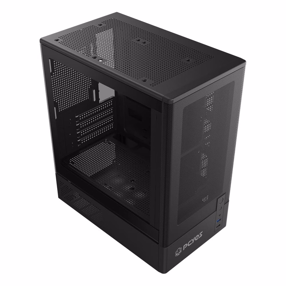 Gabinete Gamer PCYES Kauri BLACK Vulcan - GKRIBV - Imagem 2