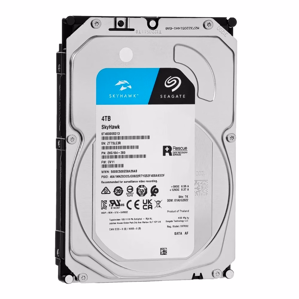 HD Interno 4TB Seagate SkyHawk 3.5"