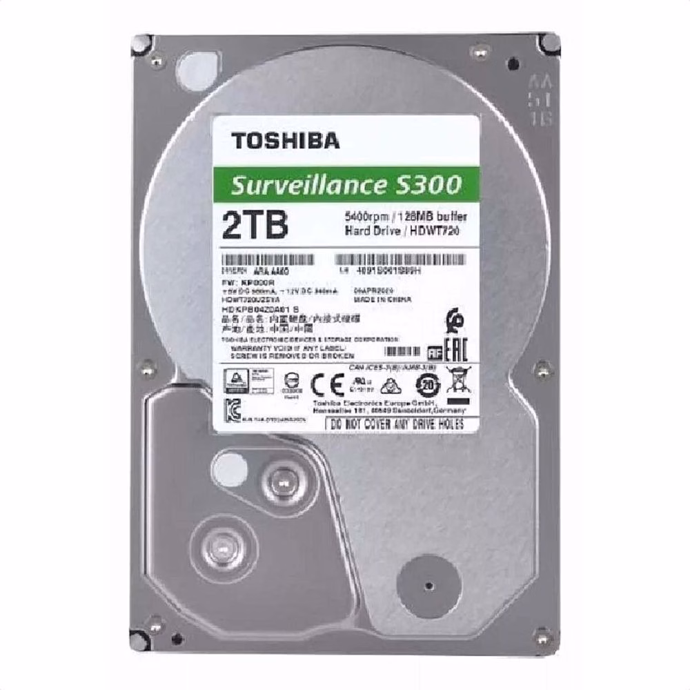 HD Interno 2TB Toshiba S300 Sata3 128MB HDWT720UZSVA - Imagem 2