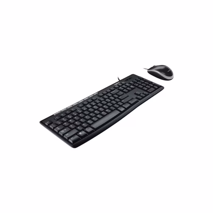 Kit Mouse E Teclado Logitech Mk200 Multimidia C/fio Preto - 920-002718 - Imagem 2