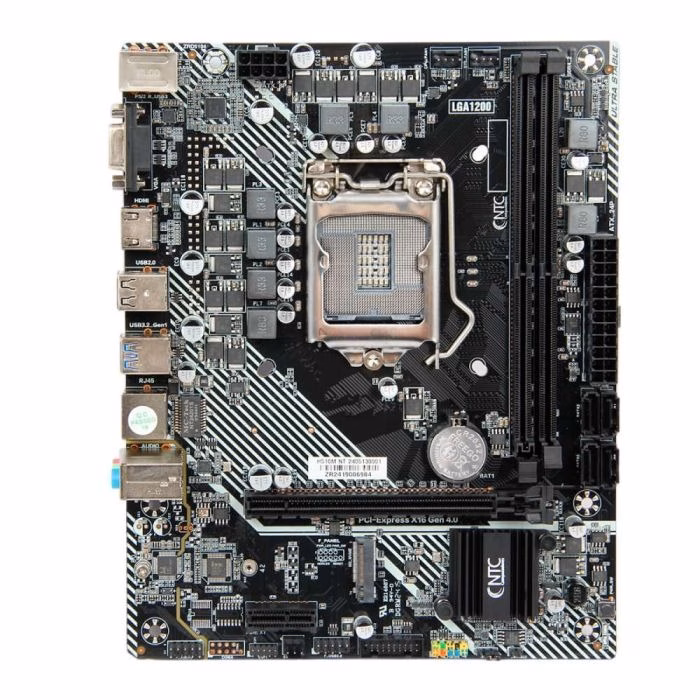 Saltar para o início da Galeria de imagens Placa Mãe NTC H510M LGA1200 2xDDR4 Chipset H510 mATX - Imagem 2
