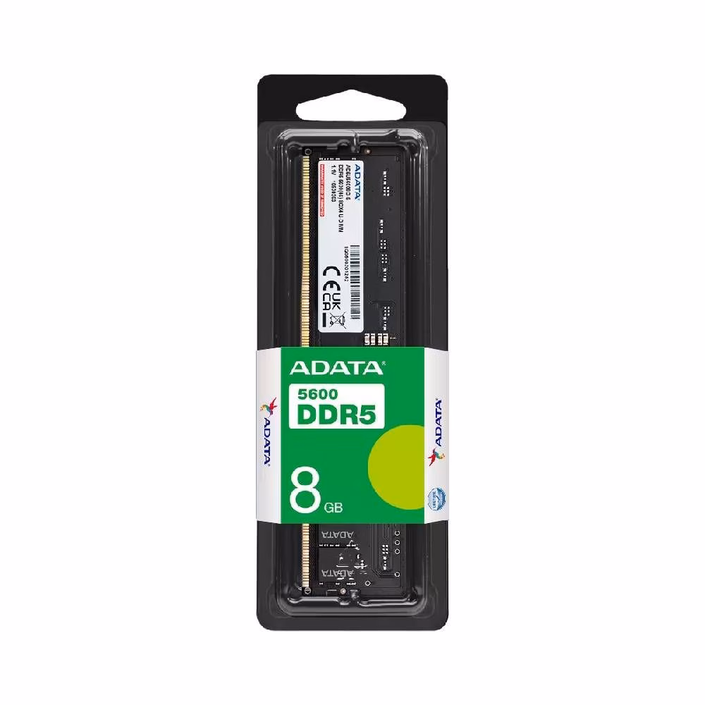 Memória Desktop ADATA 8GB DDR5 5600MHz CL46 U-DIMM - AD5U56008G-S - Imagem 2