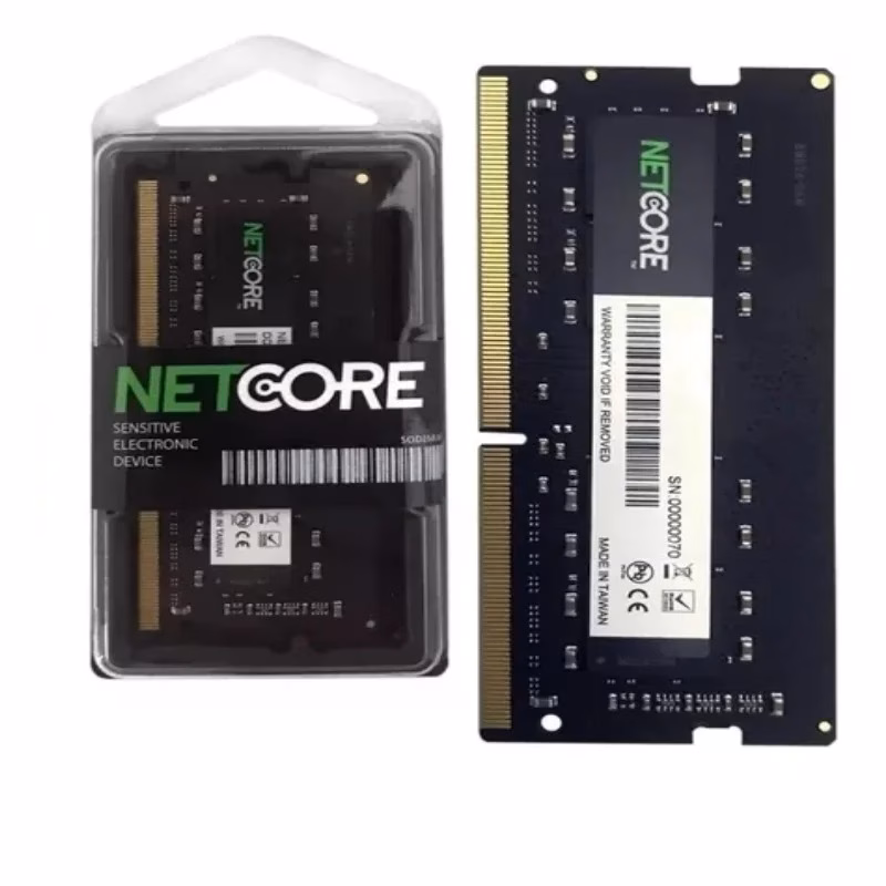 Memória Netcore, 8GB, 3200MHz, DDR4, 1.2V, Para Notebook - NET48192SO32LV