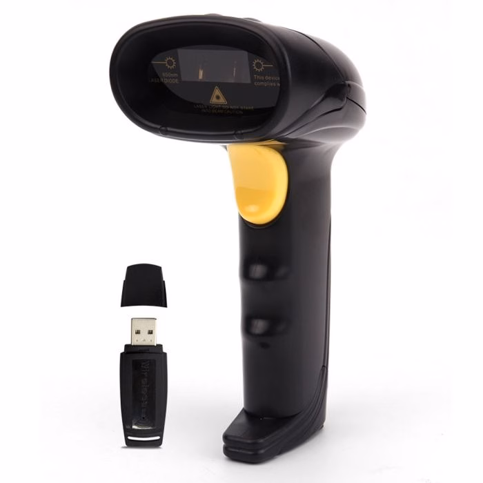 Leitor de Código de Barras Laser 650mm Wi-fi USB LB-W200BK C3 Tech