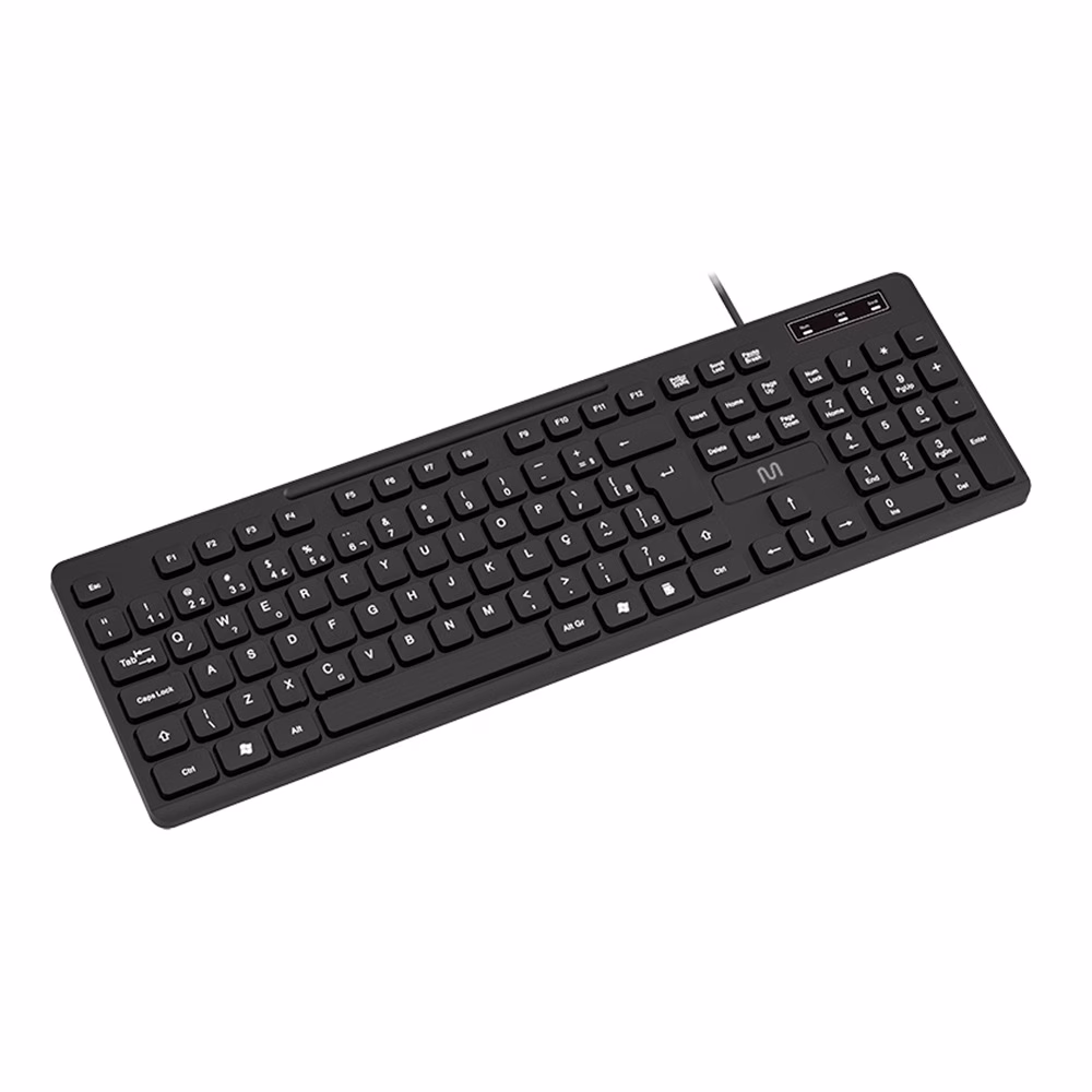 Teclado Multilaser TF400 USB Chocolate Preto - TC144, ABNT2 - Imagem 3