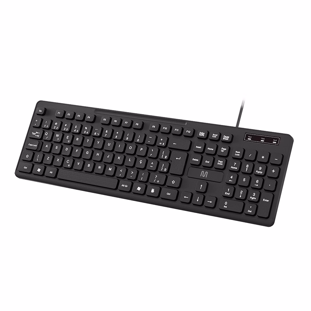 Teclado Multilaser TF400 USB Chocolate Preto - TC144, ABNT2 - Imagem 2