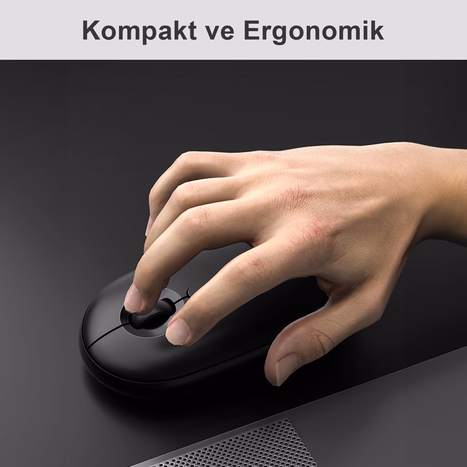 Mouse Sem Fio Lenovo Lecoo WS212 Preto - Silencioso e 1600 DPI - Imagem 3