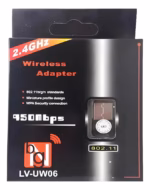 Adaptador Wireless Usb 2.4ghz 900mbps Lv-uw06 Wi-fi