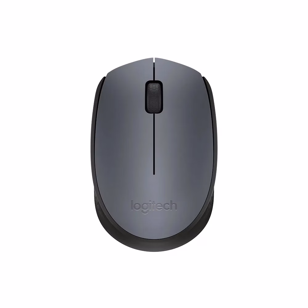 Mouse Sem Fio Logitech M170 Cinza 1000 DPI 2.4GHz USB - 910-007597