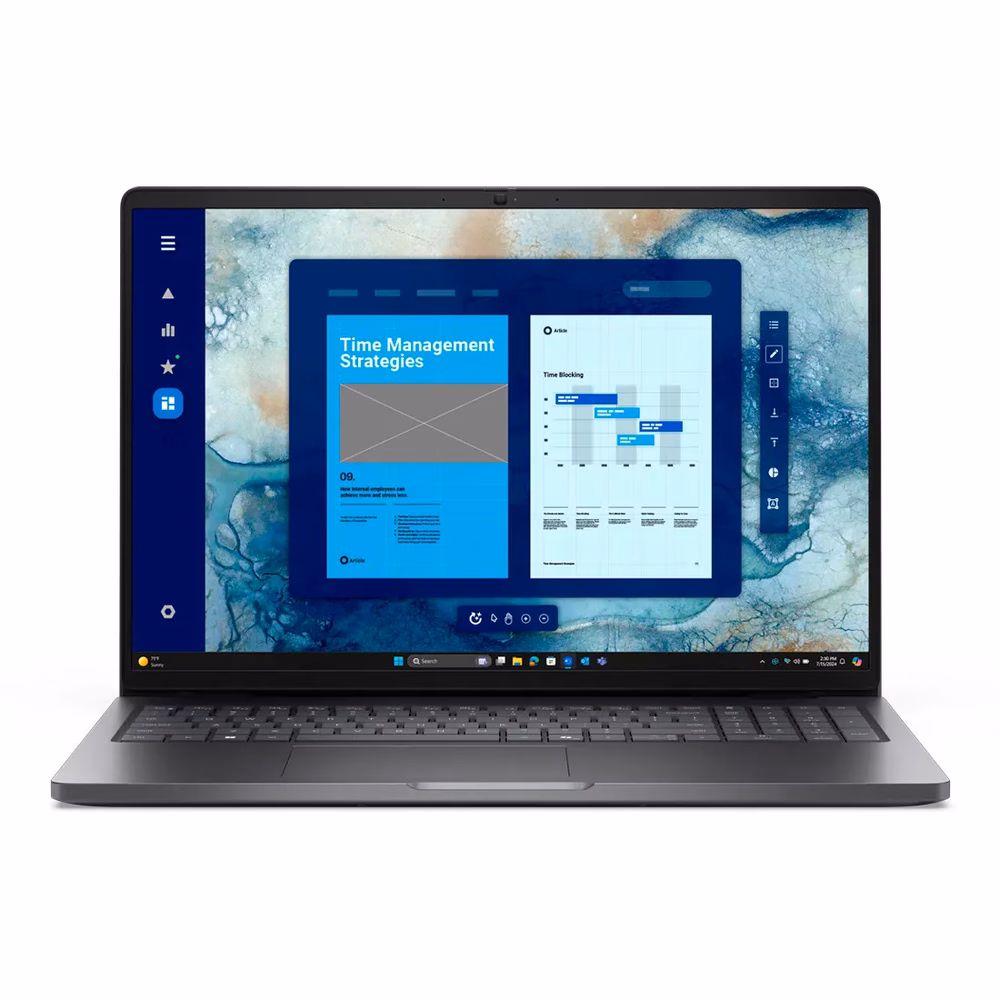 Notebook Dell Pro 16" Intel Core 5 120U 8GB 512GB SSD Windows 11 Pro - 210-BRNS-NBP1604