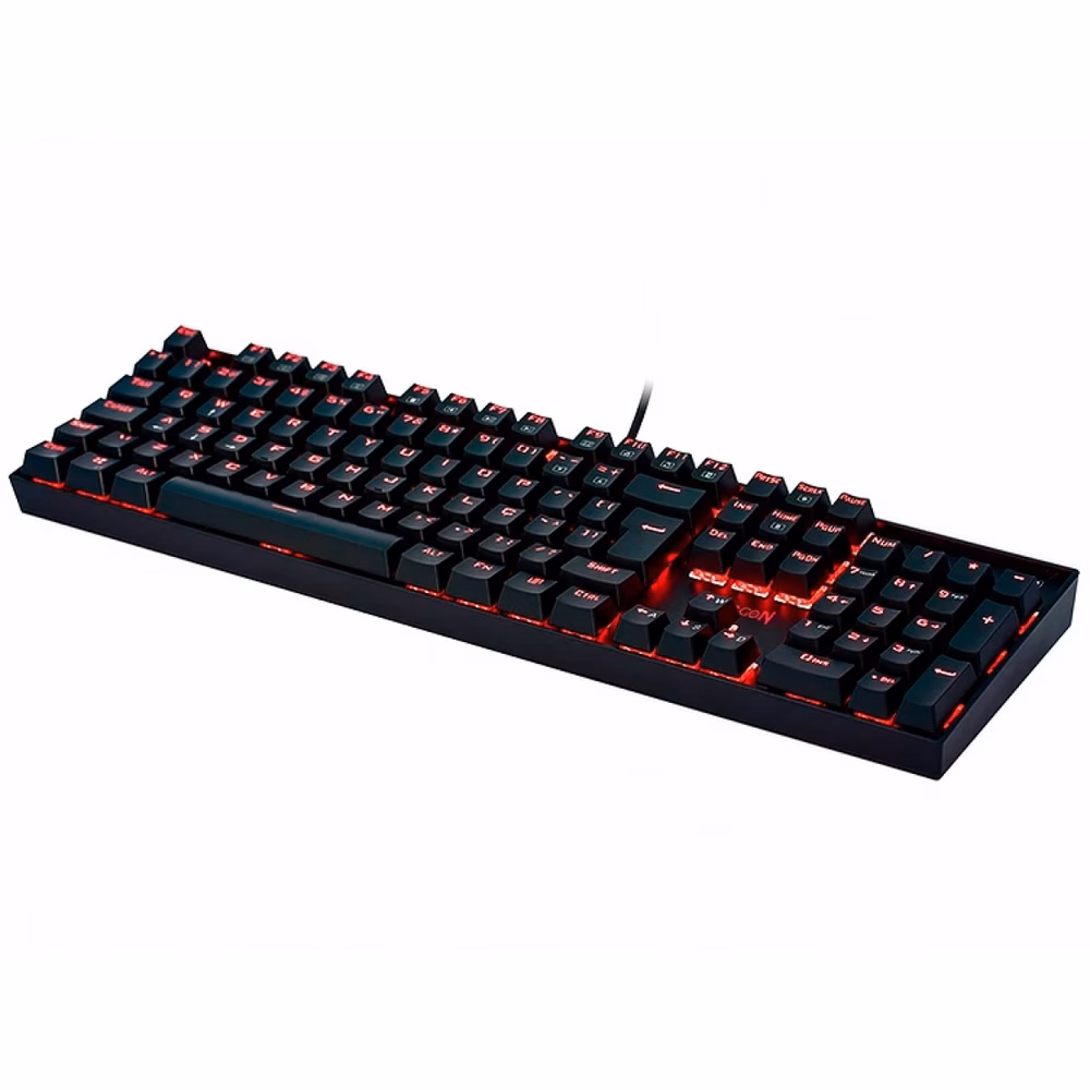Teclado Mecânico Gamer Redragon Mitra K551 Switch Outemu Brown ABNT2 LED Vermelho - K551-1-PT-BROWN - Imagem 2