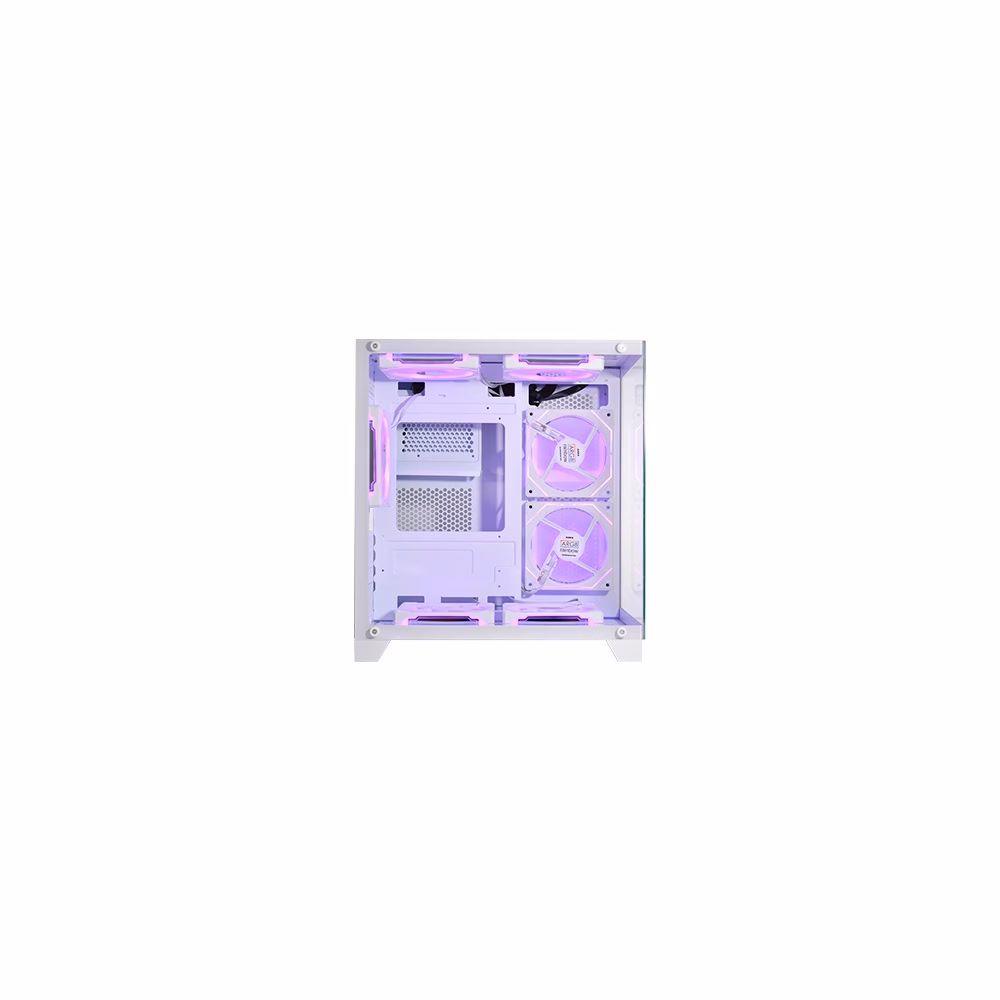 Gabinete Gamer Aquário K-Mex Micro White III Cgw305 Branco - Imagem 3