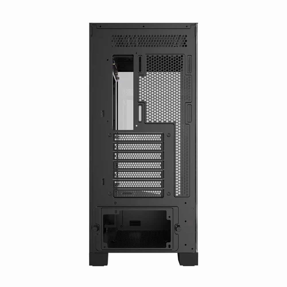 Gabinete Gamer PCYes Forcefield Flow Black Vulcan Vidro - Imagem 6
