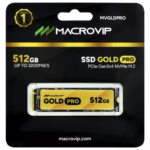 SSD 512GB M.2 NVMe MacroVip Gold MVGLDPRO/512GB