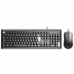 Kit Teclado E Mouse Com Fio USB PCYes Classic Preto ABNT2